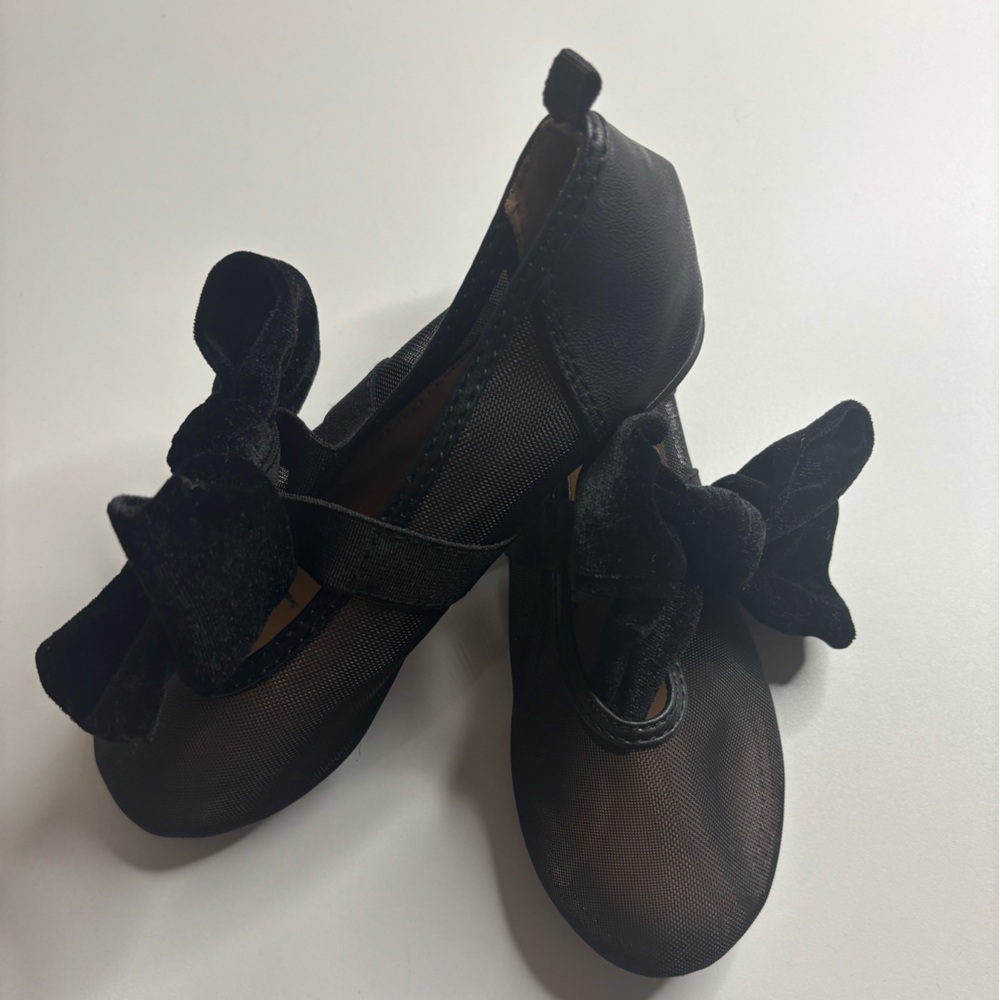 H&M  Black Bow toddler Shoes